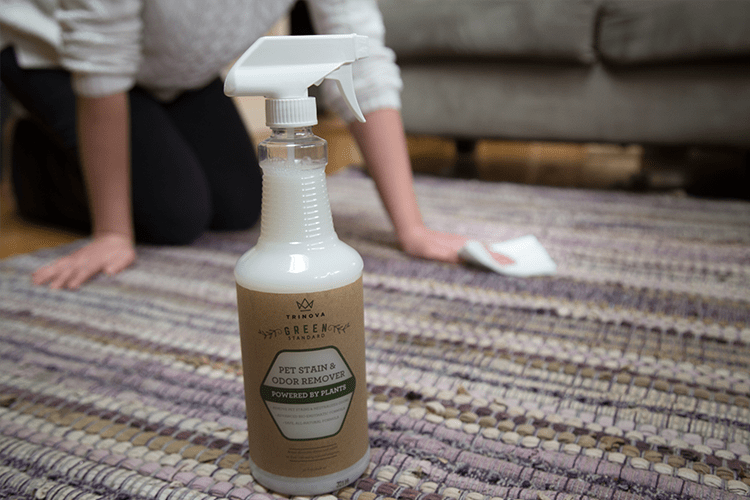 Limpiador Enzimatico Natural Removedor de manchas y Olores de Mascotas 946ml | TriNova
